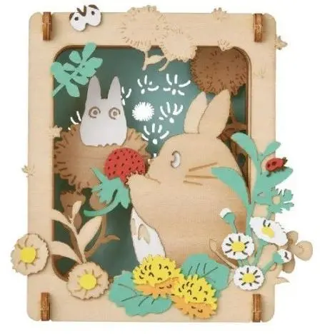 Papírová scéna Maison Ghibli Můj soused Totoro - Sběr jahod uni