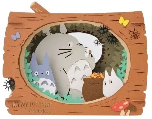 Papírová scéna Maison Ghibli Můj soused Totoro - Tajná hostina uni