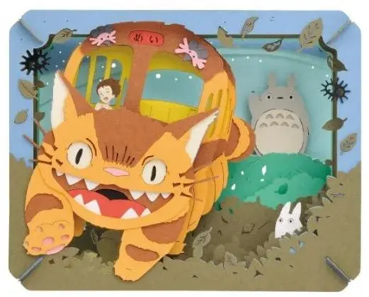 Papírové divadlo Maison Ghibli - Totoro a Mei