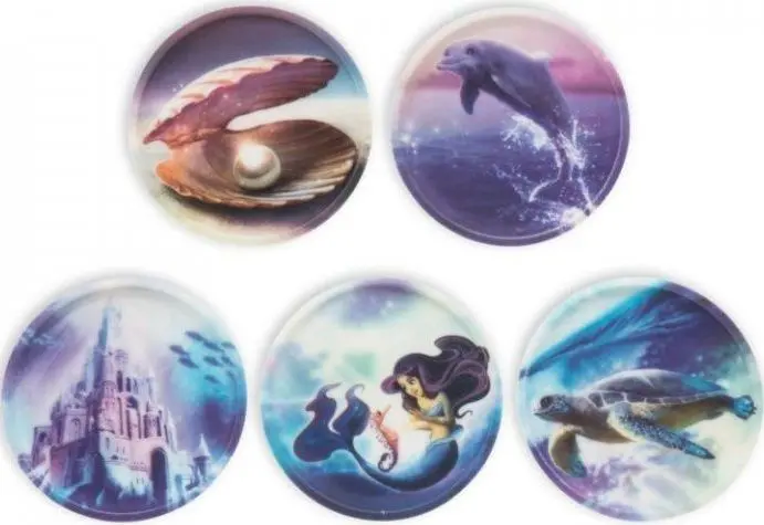 Sada ozdob na batoh Ergobag Kletties Set - Mermaids uni