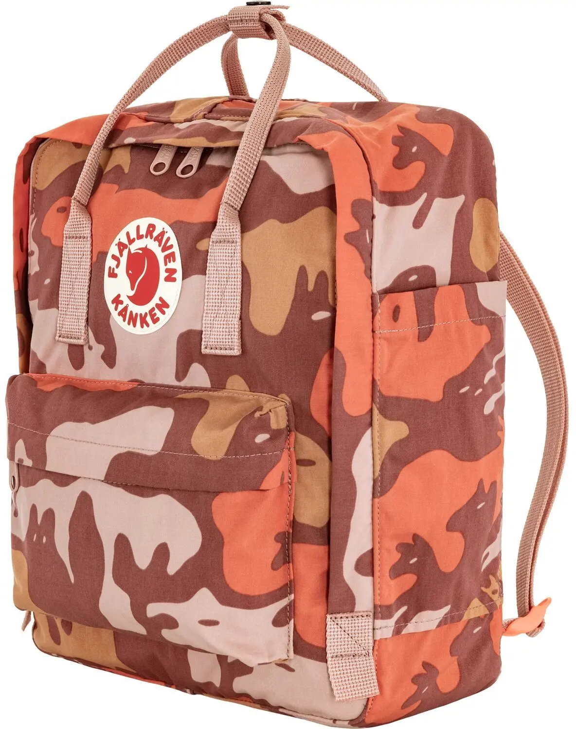 Městský batoh Fjallraven Kånken Graphics - ChalkRose-Hidden Animals