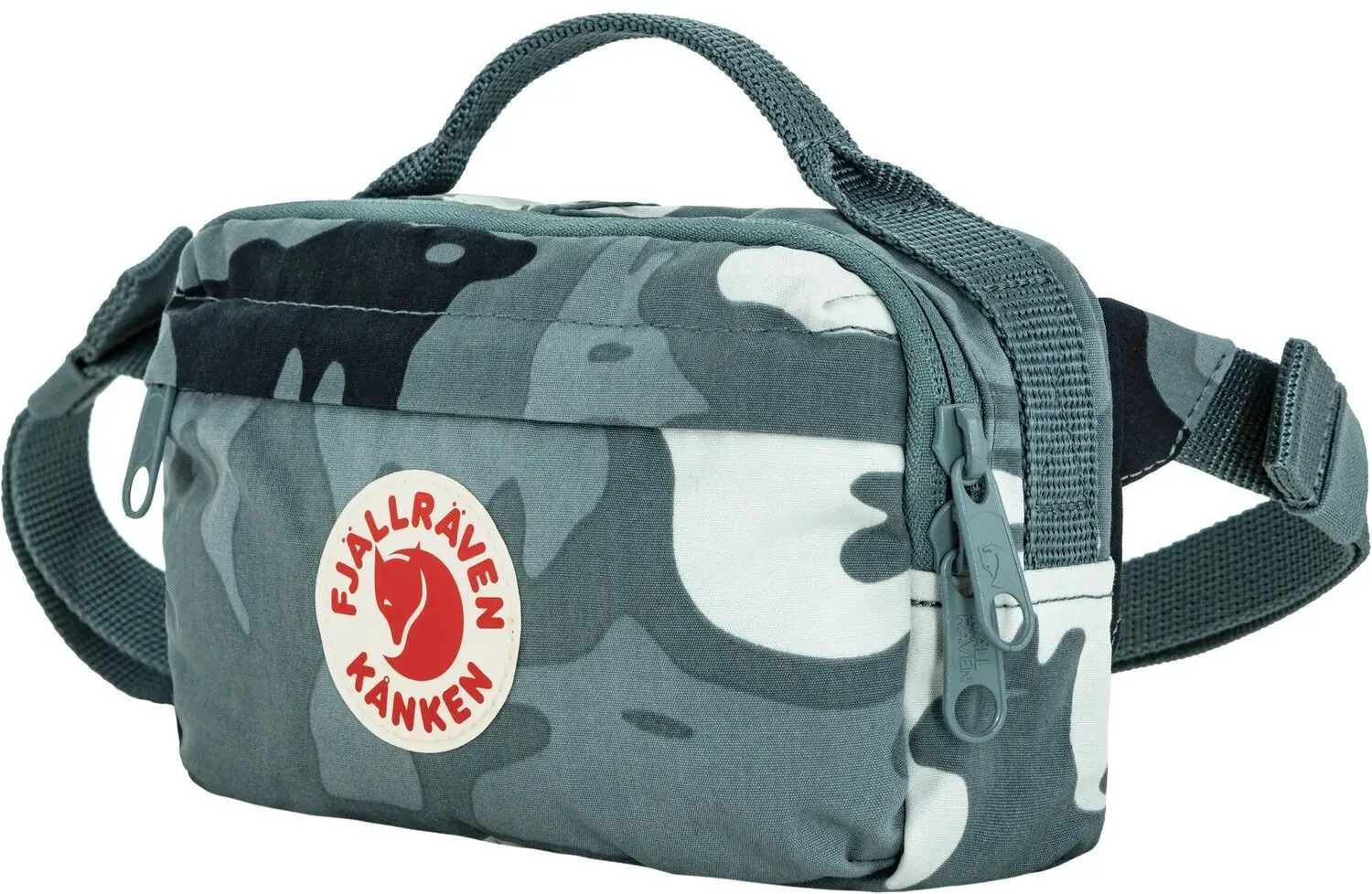 Fjällräven Kanken Graphics Hip Pack 577-986 - Nimbus Blue-Hidden Animals