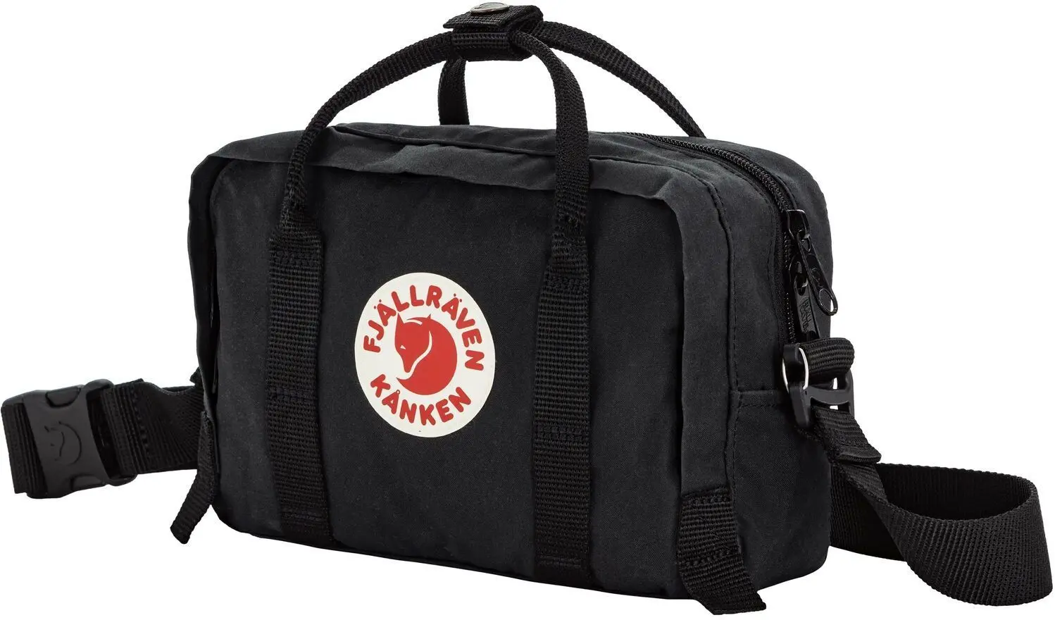 Ledvinka/taška Fjallraven Kånken Crossbody - Black uni