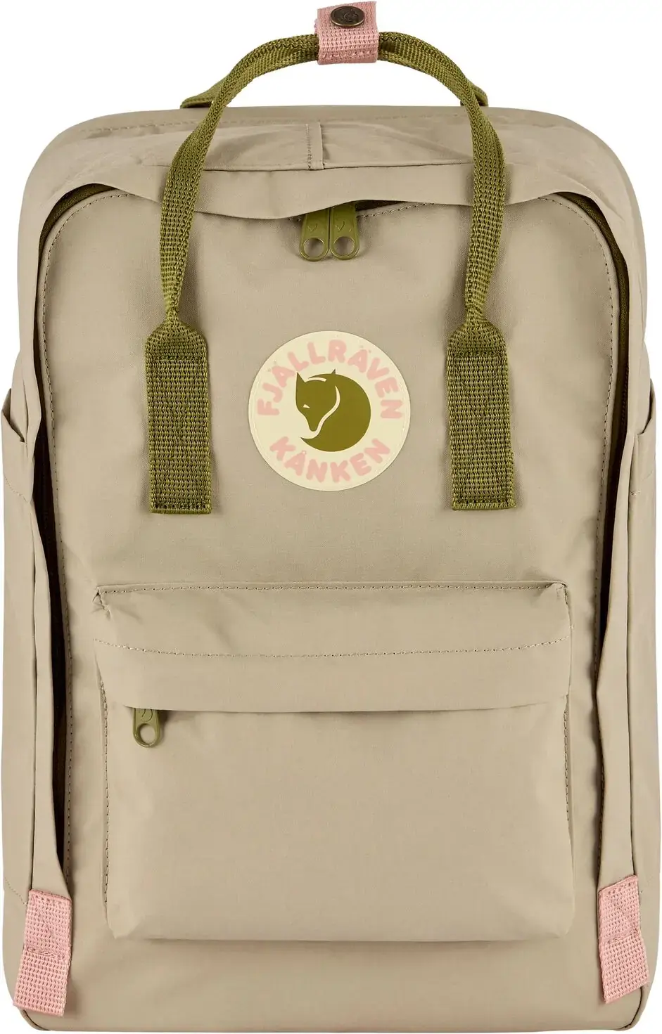 Městský batoh Fjallraven Kånken Koncept Laptop 15" - Fossil/Foliage Green uni