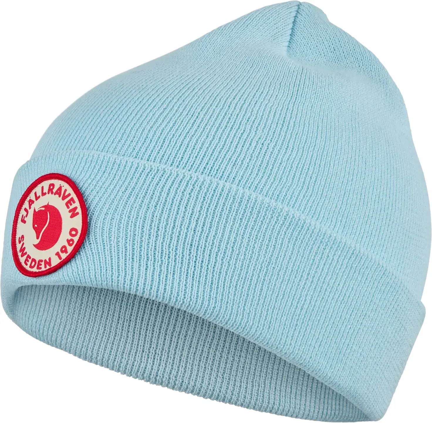 Dětská zimní čepice Fjallraven Kids 1960 Logo Hat - Breeze Blue uni