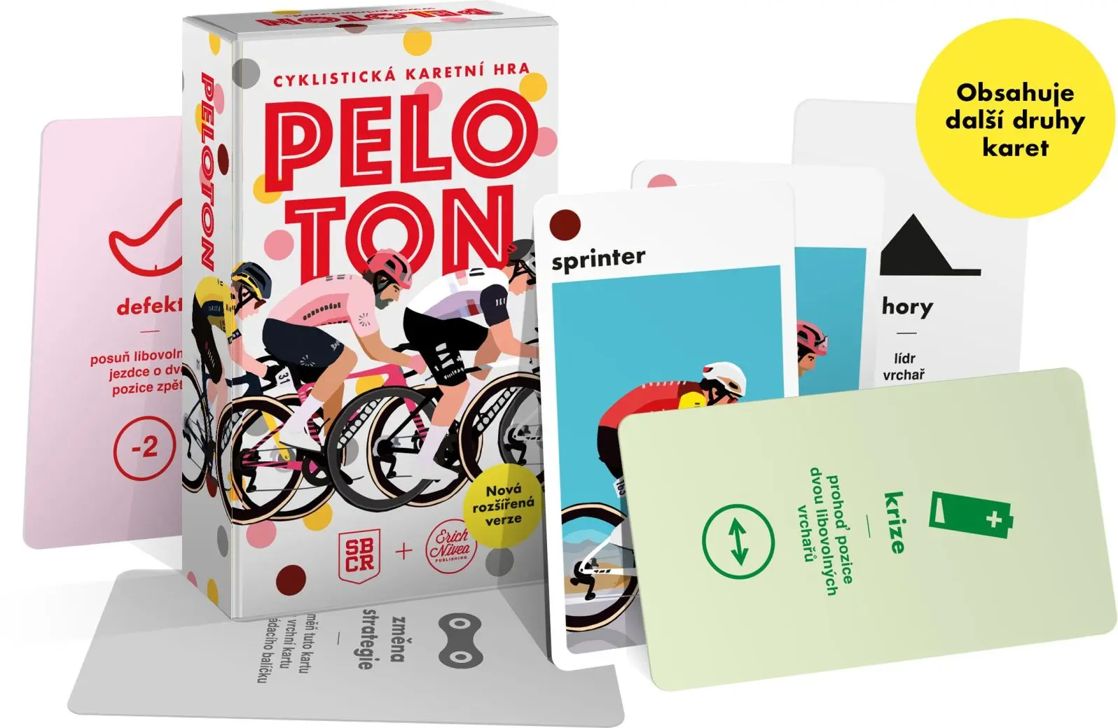 PELOTON 2 cyklistická karetní hra uni