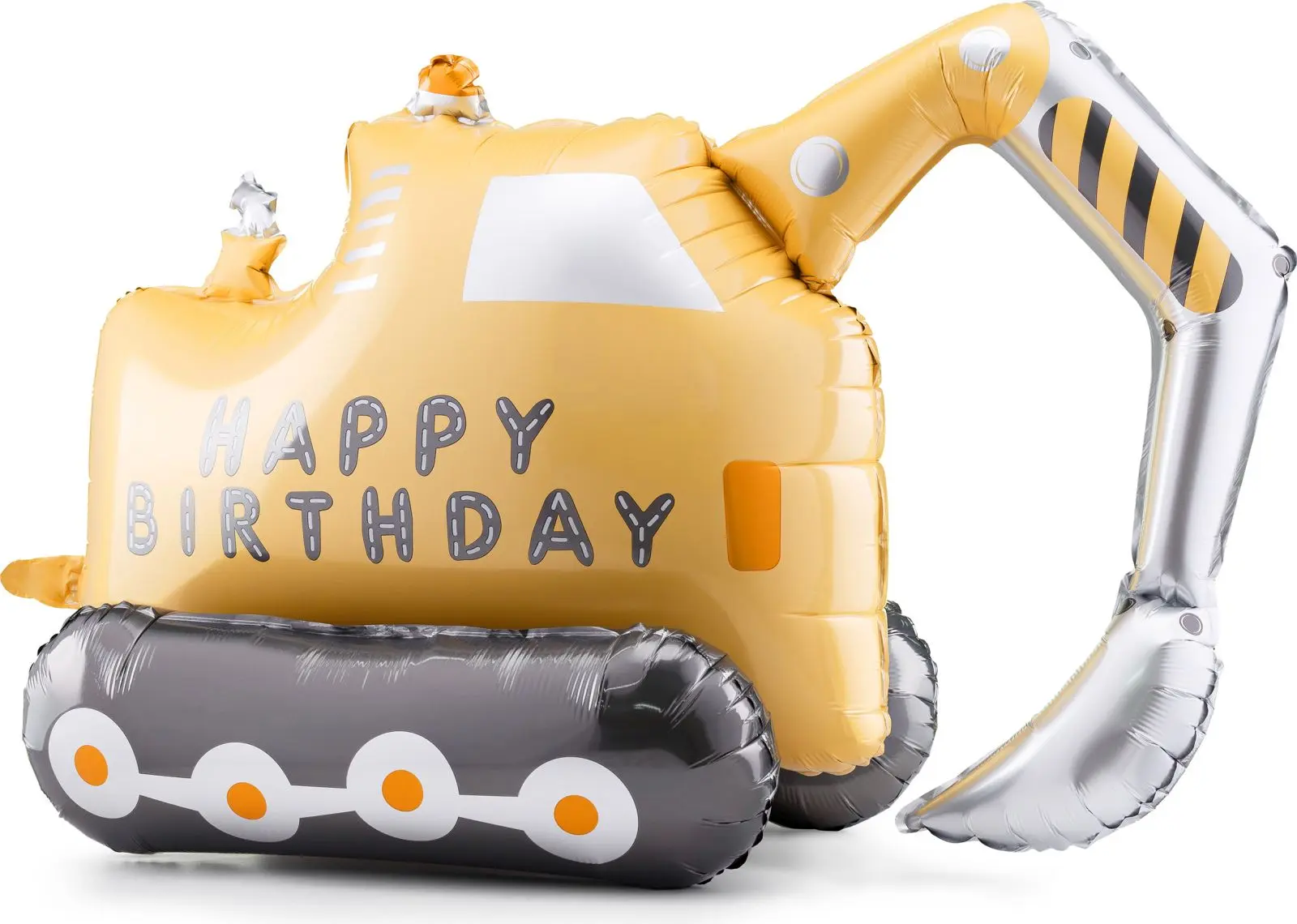 Fóliový balónek Party Deco Foil balloon Excavator 76,5 x 49 cm