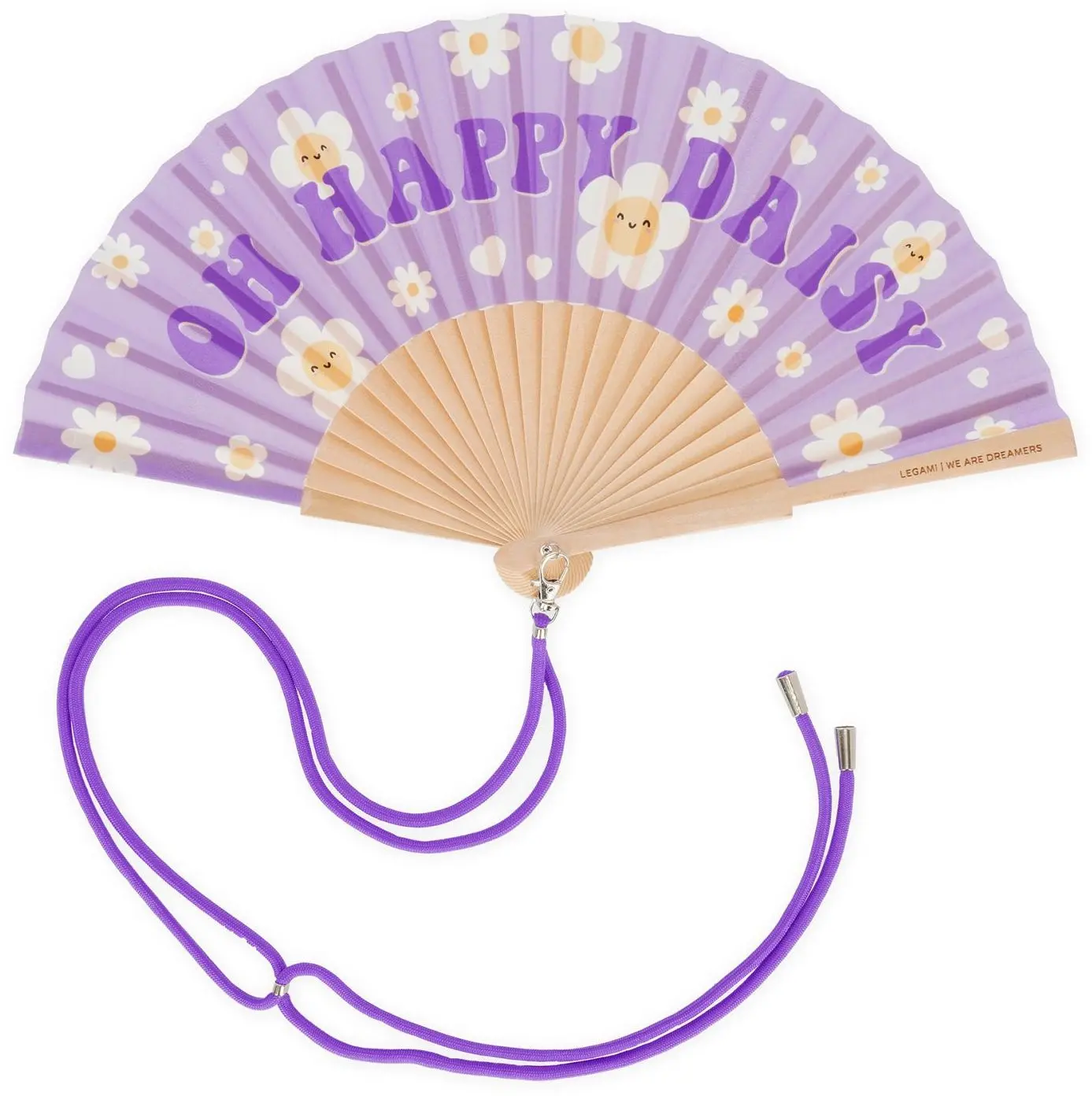 Vějíř Legami ¡Qué Calor! - Folding Fan - Daisy uni