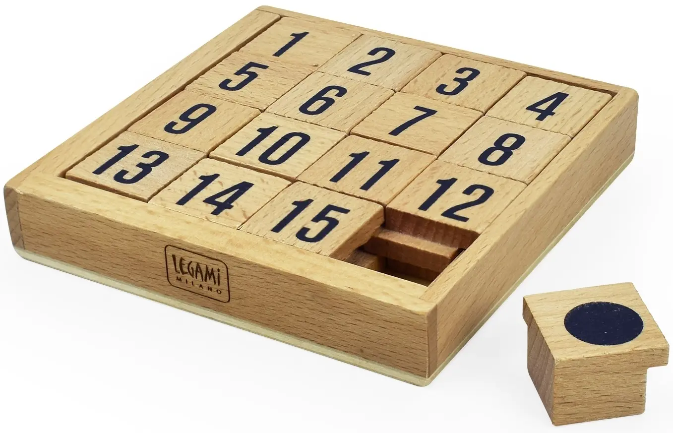 Puzzle s čísly Legami Puzzle Of 15 - 15 Puzzle uni