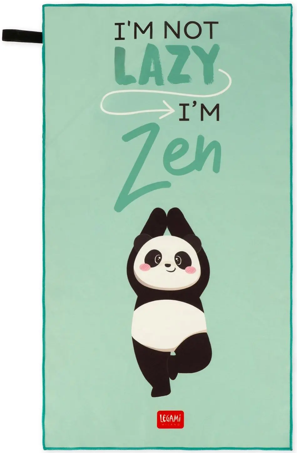 Fitness osuška Legami Fitness Towel - Panda uni