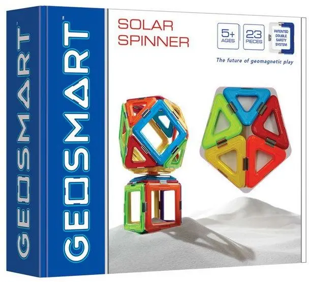 Geosmart - Solar Spinner - 23 ks - hra z kategorie Stavebnice