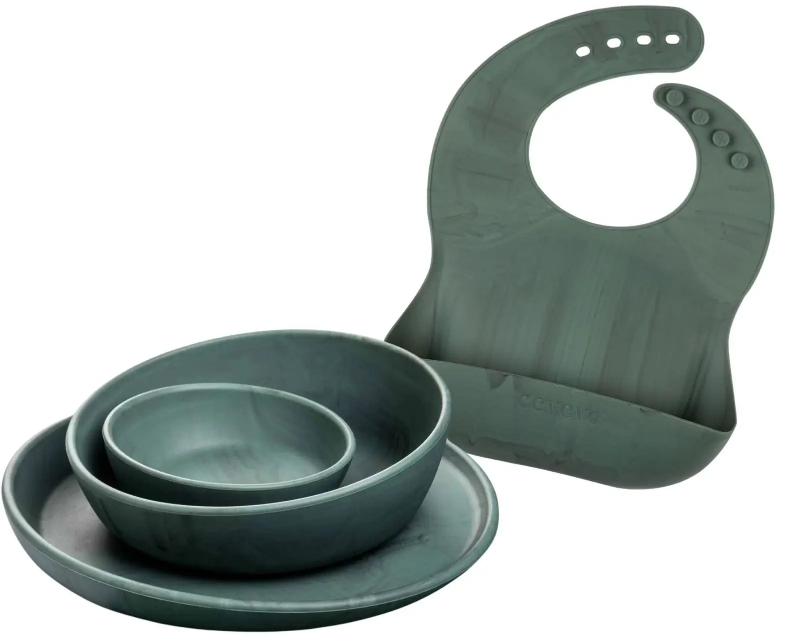 Dárkový jídelní set Eeveve - Marble Seiheki Green uni