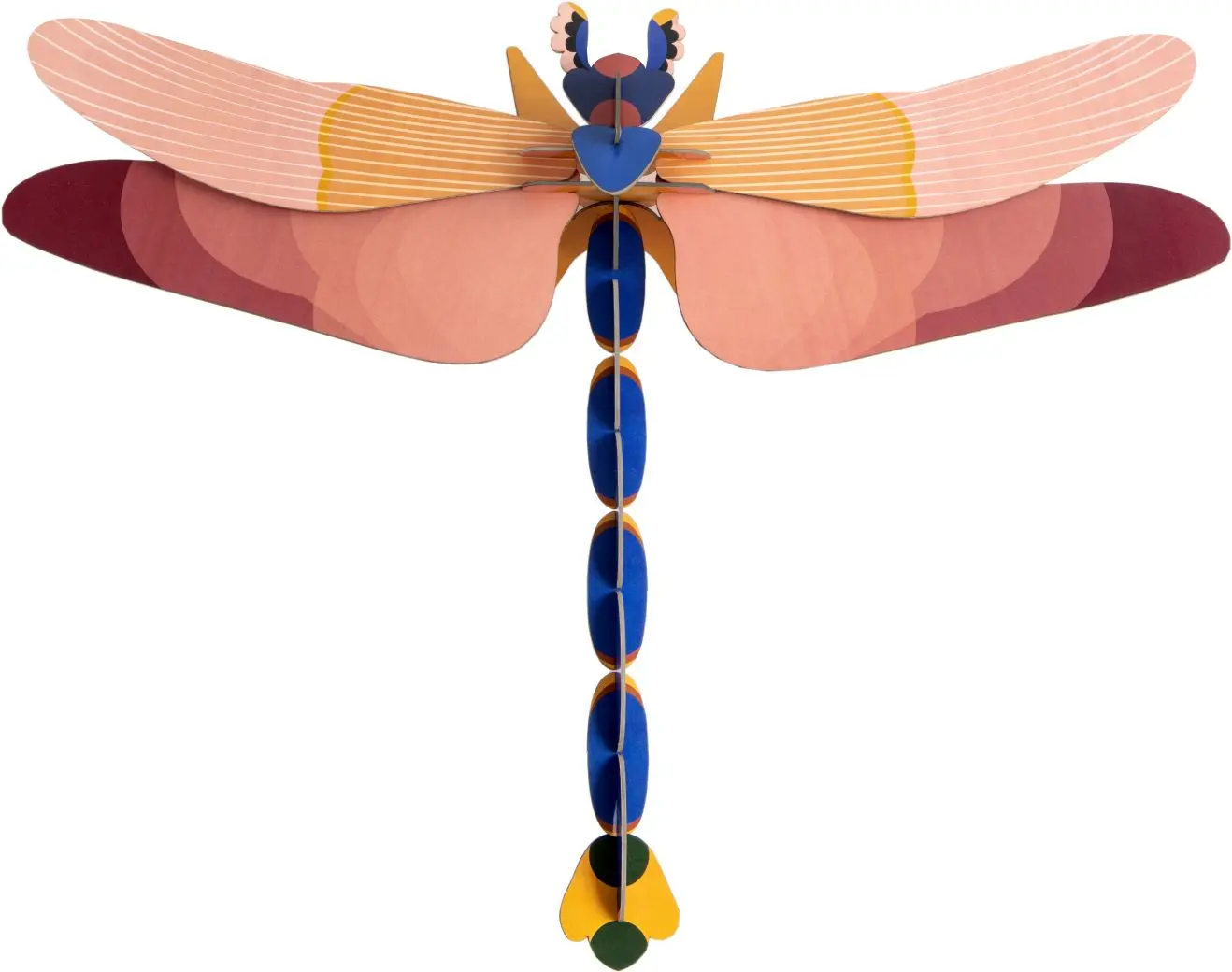 Nástěnná dekorace Studio Roof Deluxe Pink Dragonfly uni