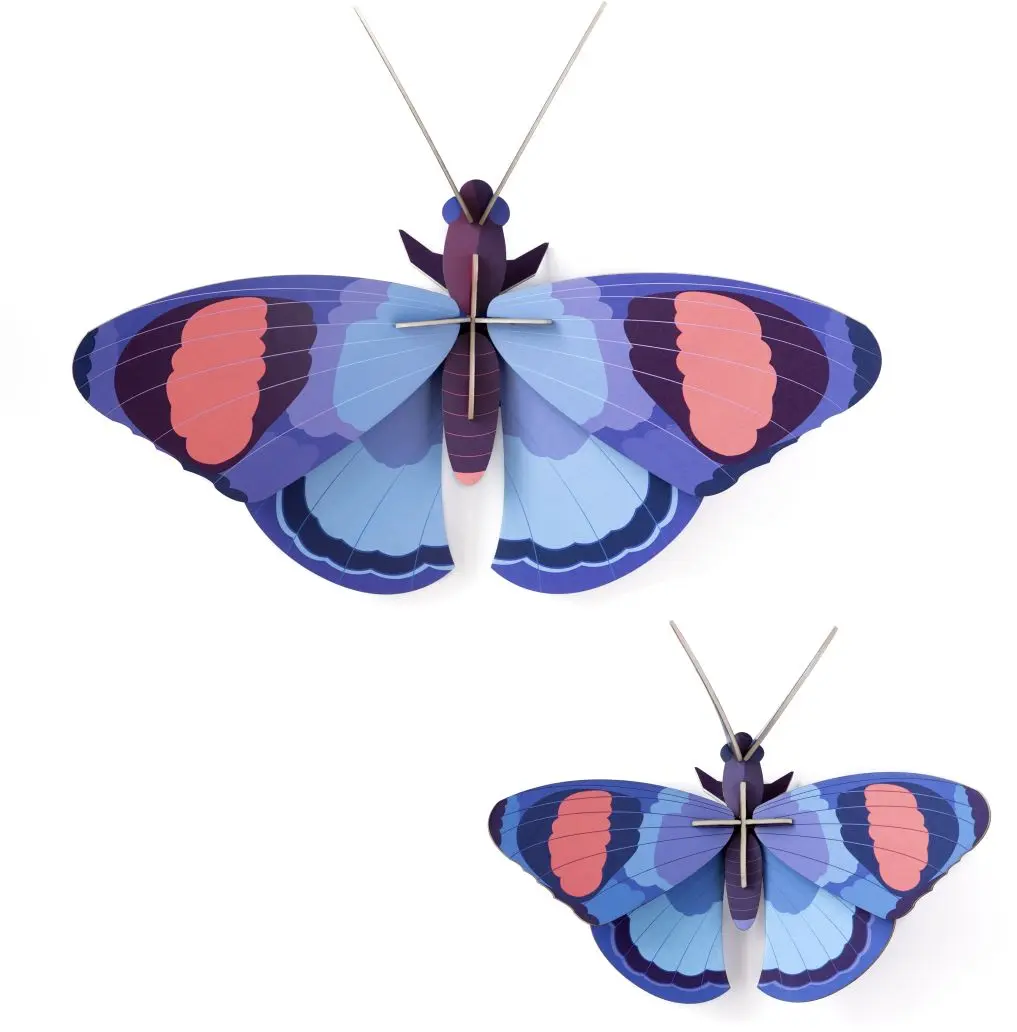 Nástěnná dekorace Studio Roof Deluxe Peacock Butterflies uni