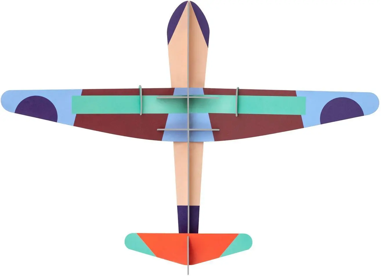 Velká nástěnná dekorace Studio Roof - Deluxe Glider Plane uni
