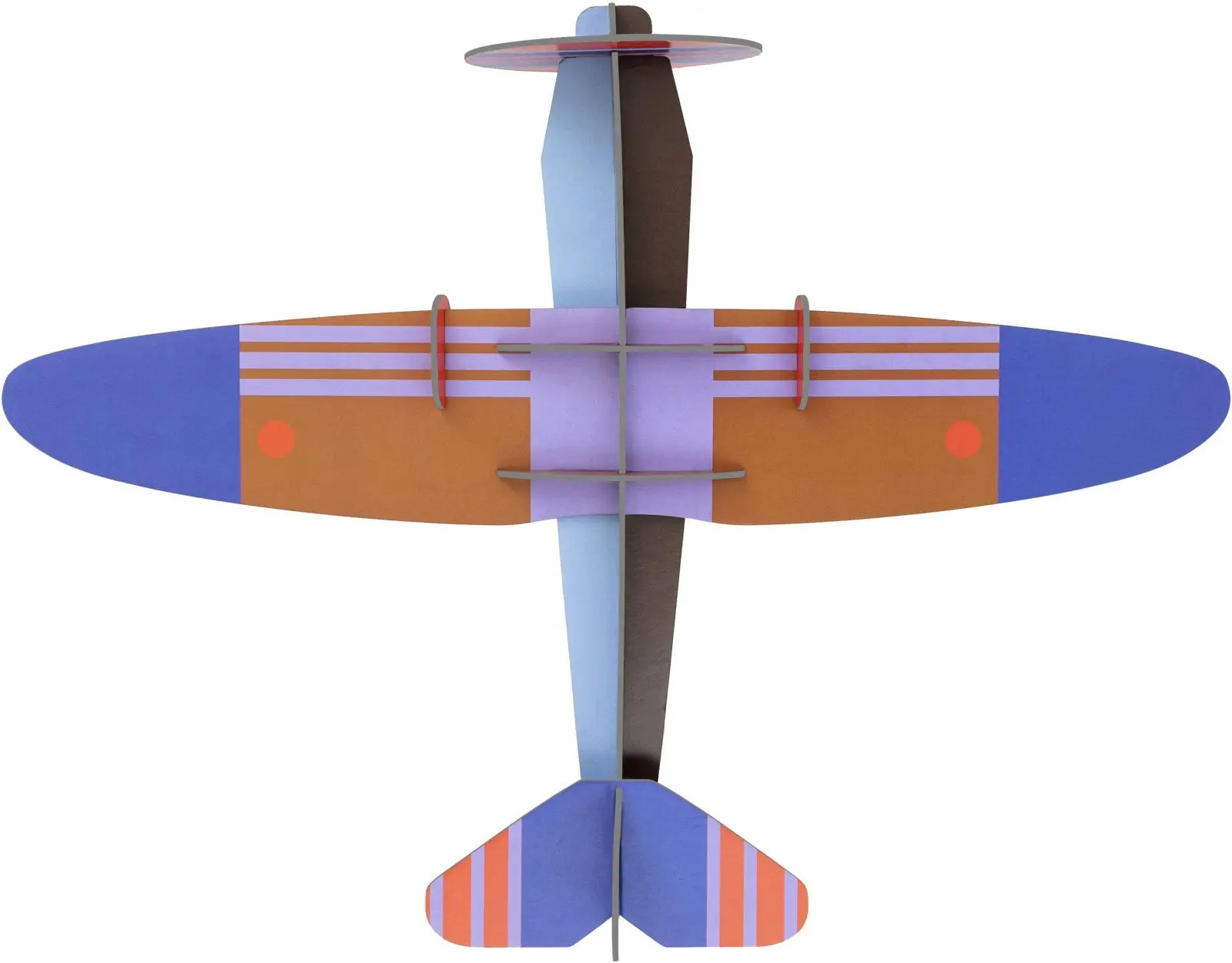 Velká nástěnná dekorace Studio Roof - Deluxe Propeller Plane uni