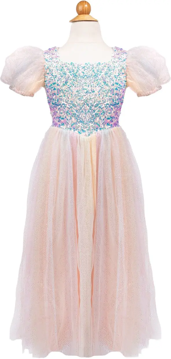Šaty Great Pretenders Rainbow Sherbert Sparkle 104-116 EU / 4-6 let / US 5-6 uni