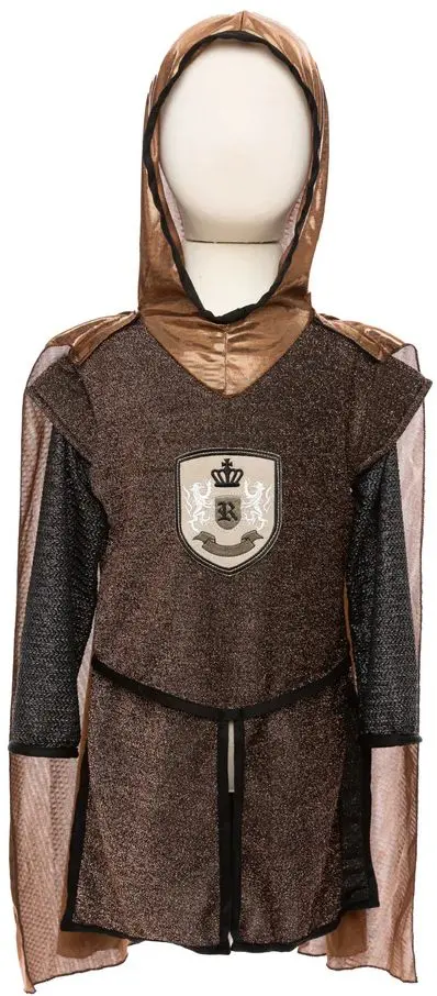 Měděná rytířská tunika Great Pretenders 116-128 EU / 6-8 let / US 7-8 uni