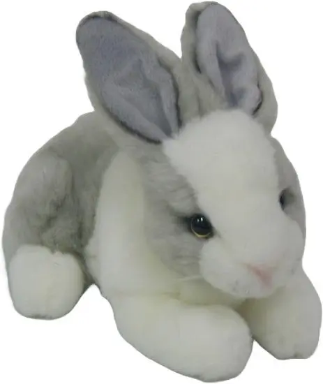 Dětská plyšová hračka Hansa Creation - Králík šedý 21 cm uni