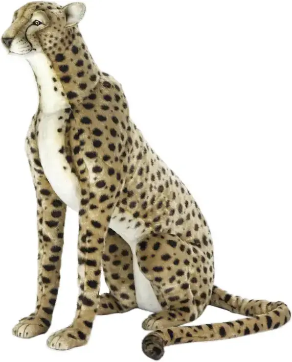 Dětská plyšová hračka Hansa Creation - Gepard sedící 110 cm uni