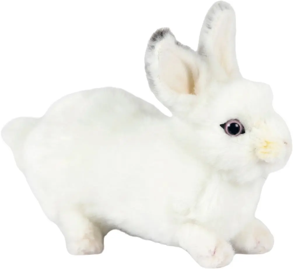 Dětská plyšová hračka Hansa Creation - Králík bílý 20 cm uni