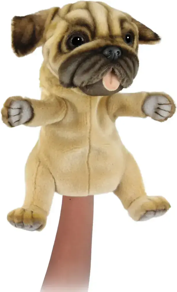 Plyšový maňásek Hansa Creation - Mops uni
