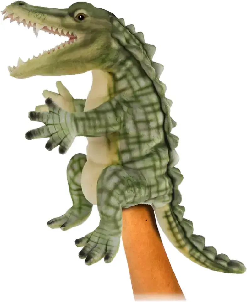 Plyšový maňásek Hansa Creation - Krokodýl 27 cm uni