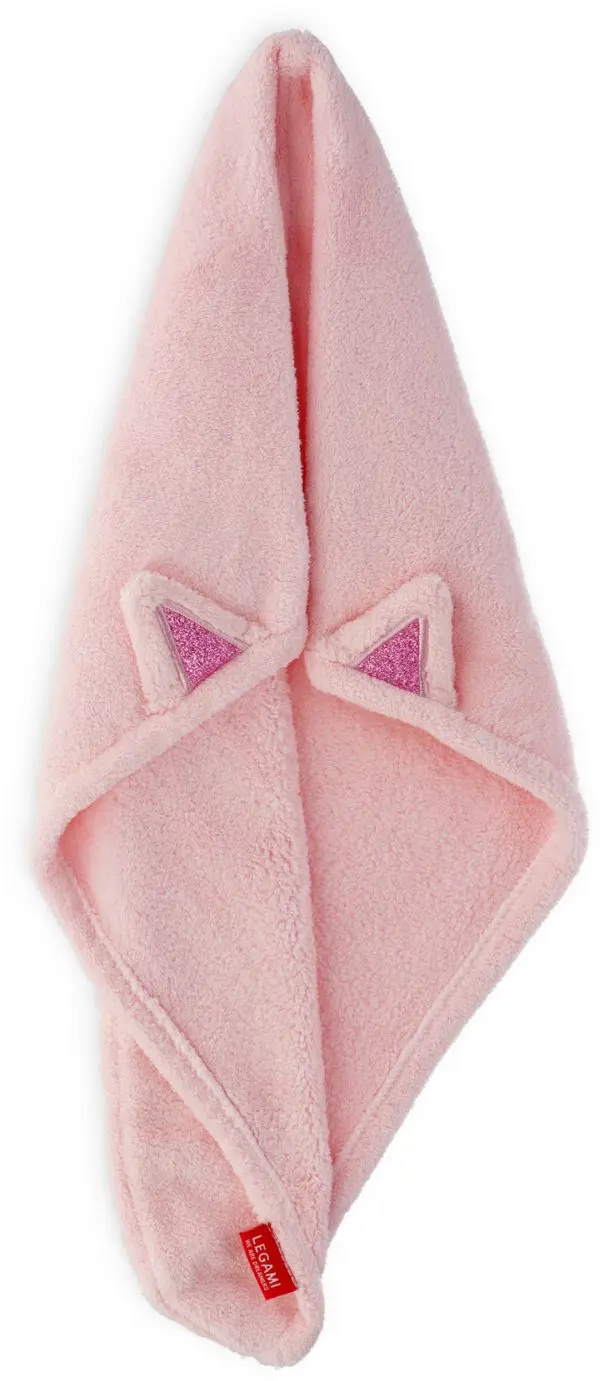 Ručník na vlasy Legami Hair Turban Towel - Love My Hair - Kitty