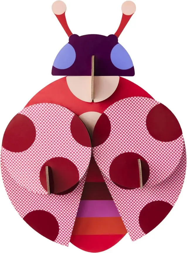 Nástěnná dekorace Studio Roof - Zoe Miller - Dotted Lady Beruška uni