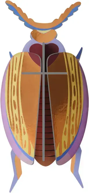 Nástěnná dekorace Studio Roof - Cuprum Beetle uni