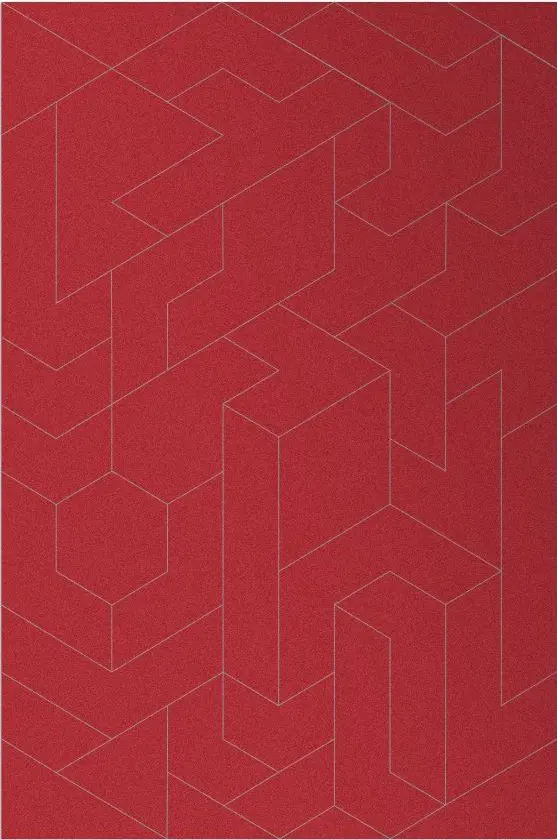 Reflexní nálepky Reflective Berlin Isometric-red