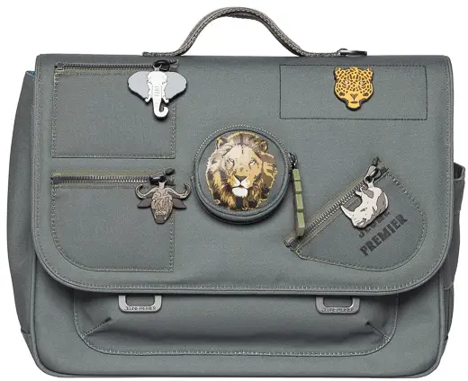 Školní aktovka Jeune Premier It Bag Midi - Big Five (Khaki) zelená