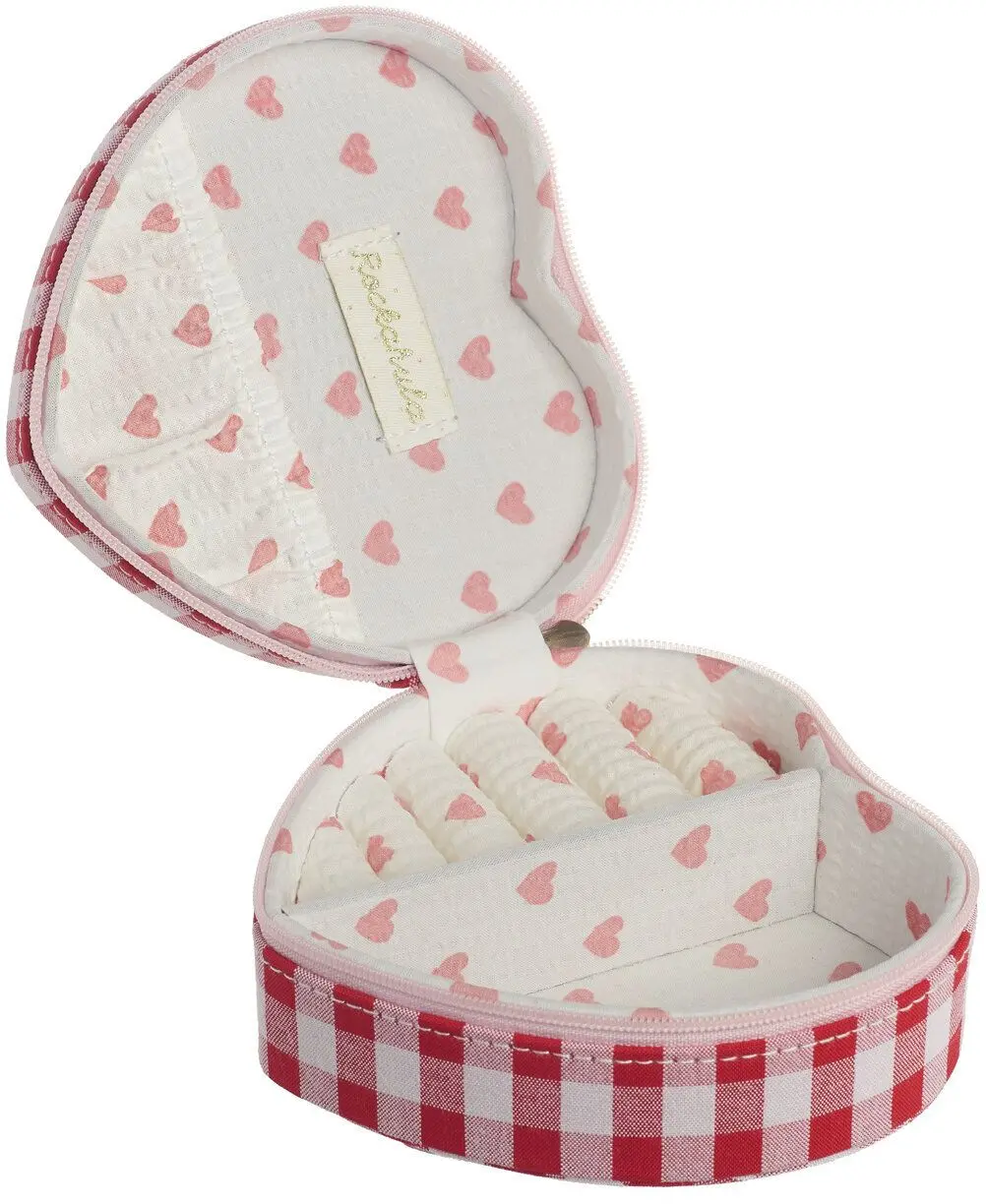 Šperkovnice Rockahula Kids - Gingham Love Heart uni