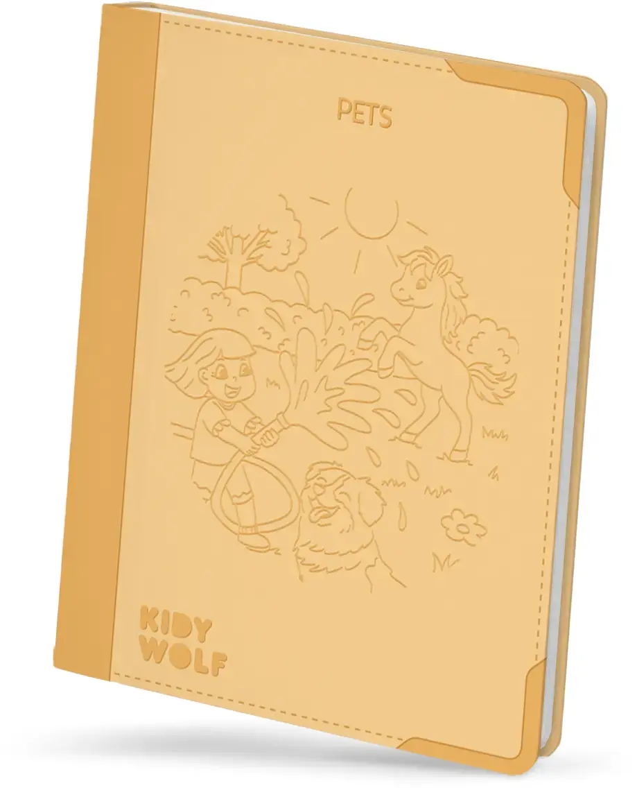 Doplňkové karty Kidywolf Refill Kidydraw Pad - Pets uni