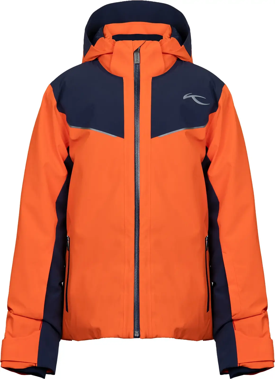Chlapecká lyžařská bunda Kjus Boys Formula Jacket - KJUS Orange/Atlanta Blue XXL