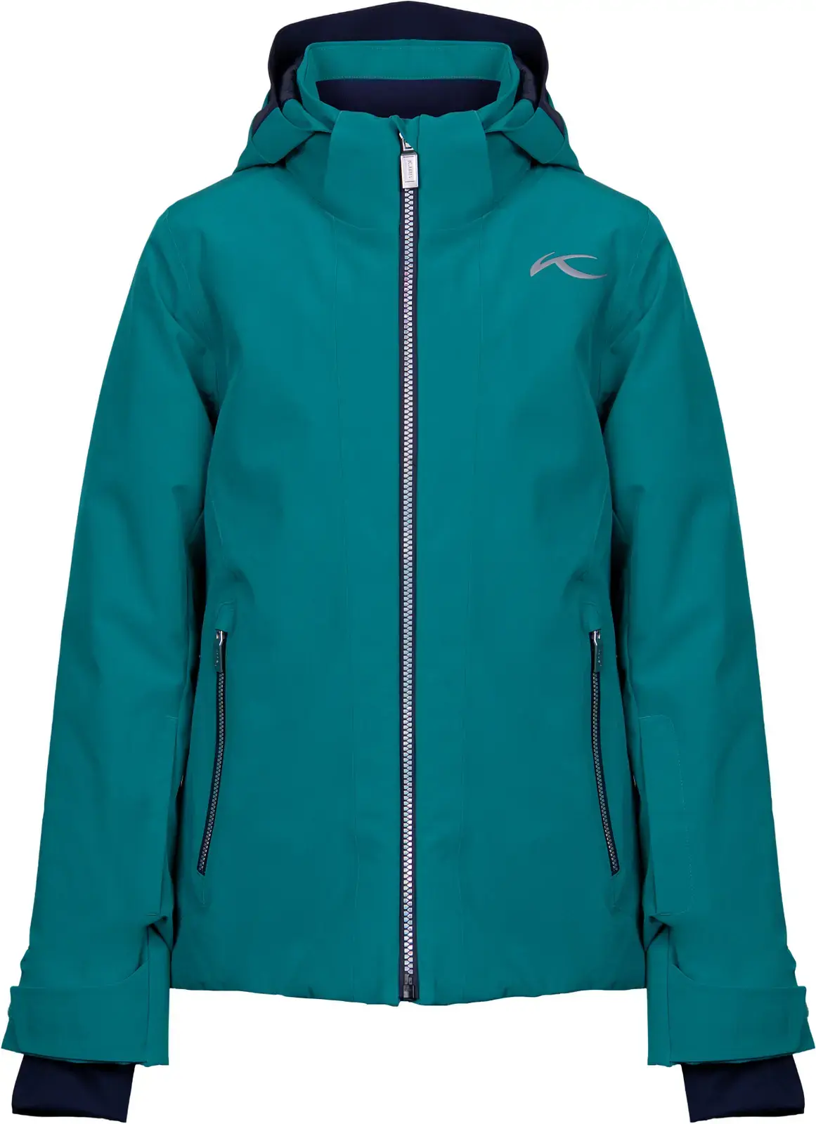 Dívčí lyžařská bunda Kjus Girls Downhill Jacket - Enchanted/Atlanta Blue XL
