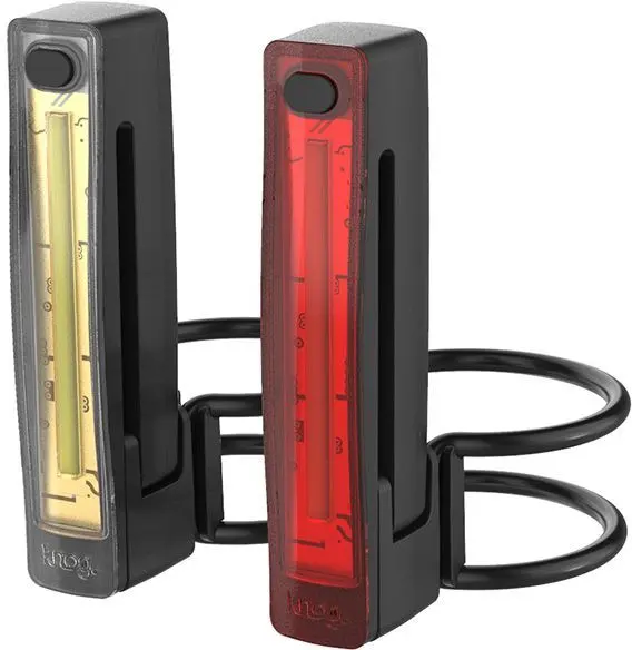 Sada blikaček Knog Plus Twinpack - black uni