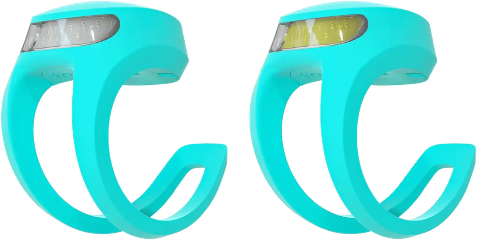 Sada blikaček Knog Frog V3 - Awesome Aquamarine