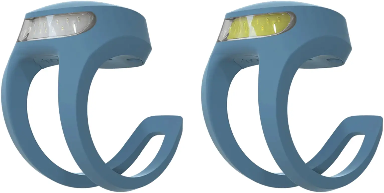 Sada blikaček Knog Frog V3 - New Denim Blue
