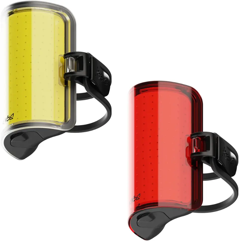 Sada světel / blikaček Knog Cobber Reflex Twinpack - black uni