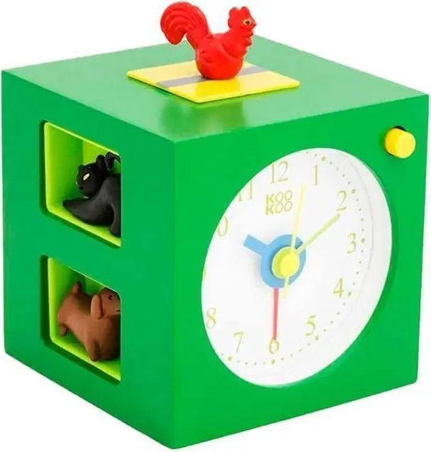 Dětský budík KooKoo KidsAlarm - green uni