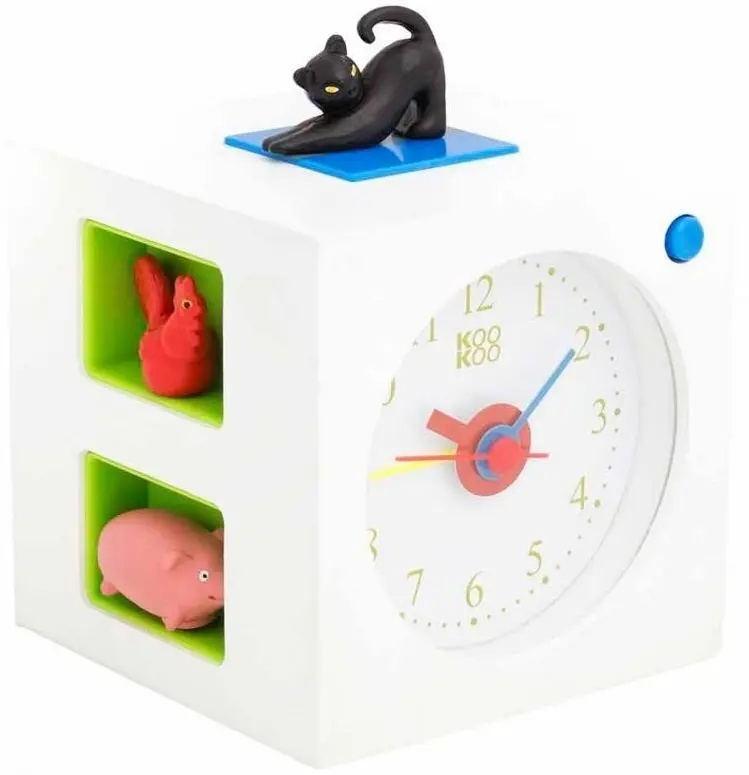 Dětský budík KooKoo KidsAlarm - white uni
