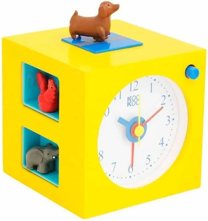 Dětský budík KooKoo KidsAlarm - yellow uni