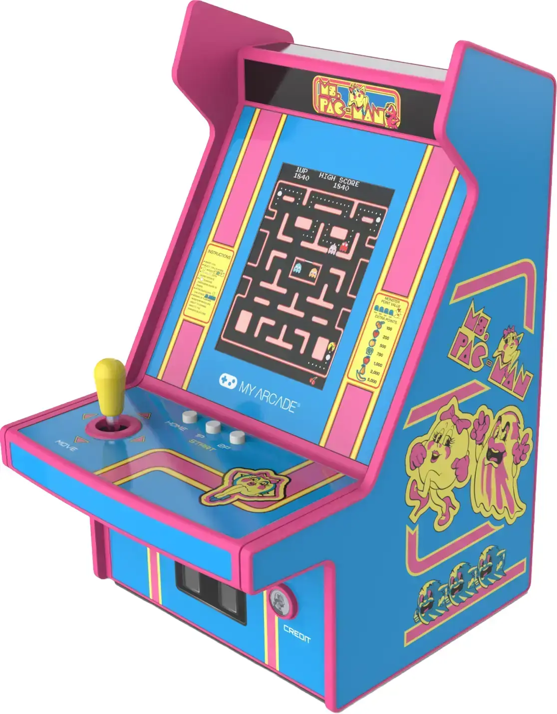 Retro herní automat My Arcade Miss Pac-Man Micro Player uni