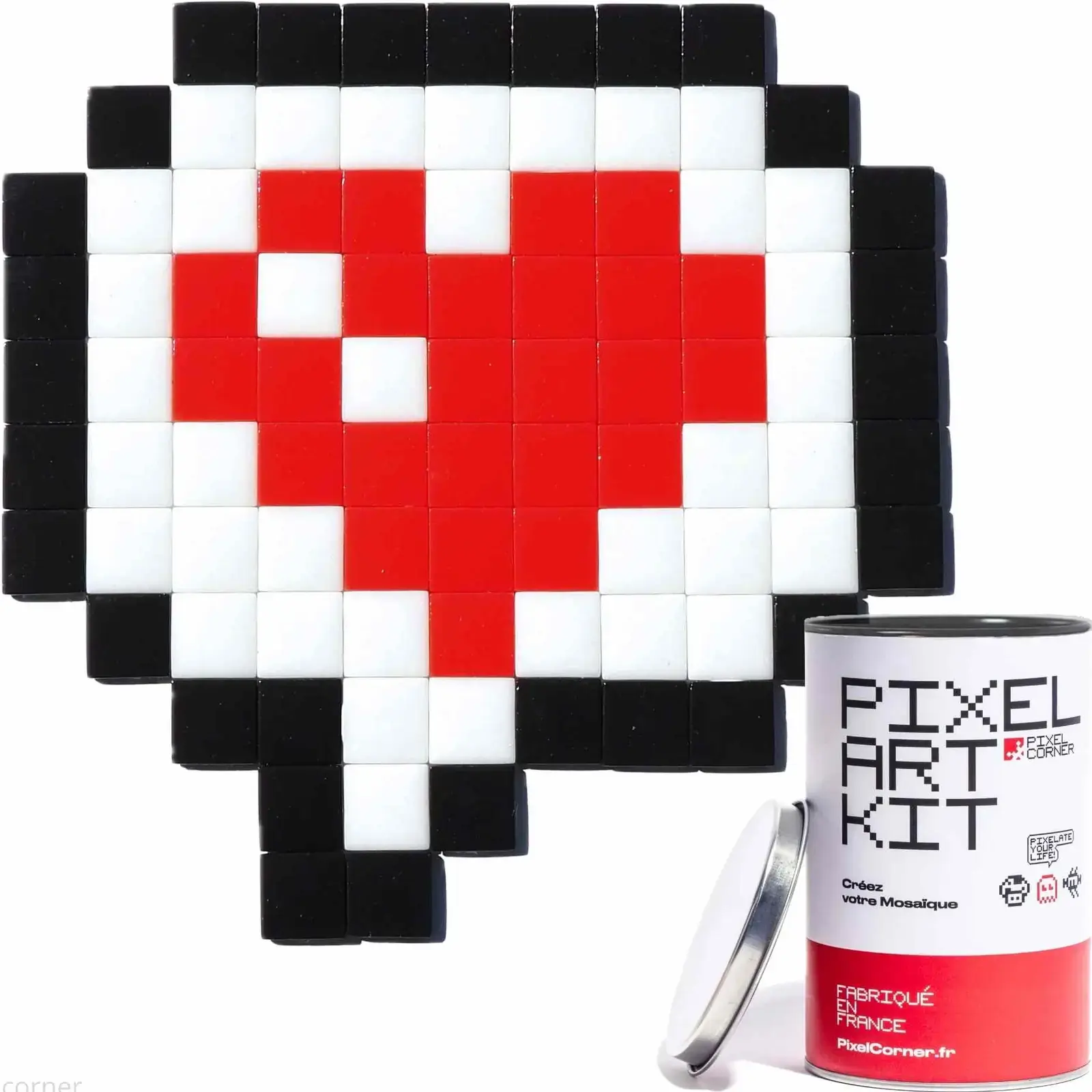 DIY street art mozaika Pixel Corner - Love Message uni