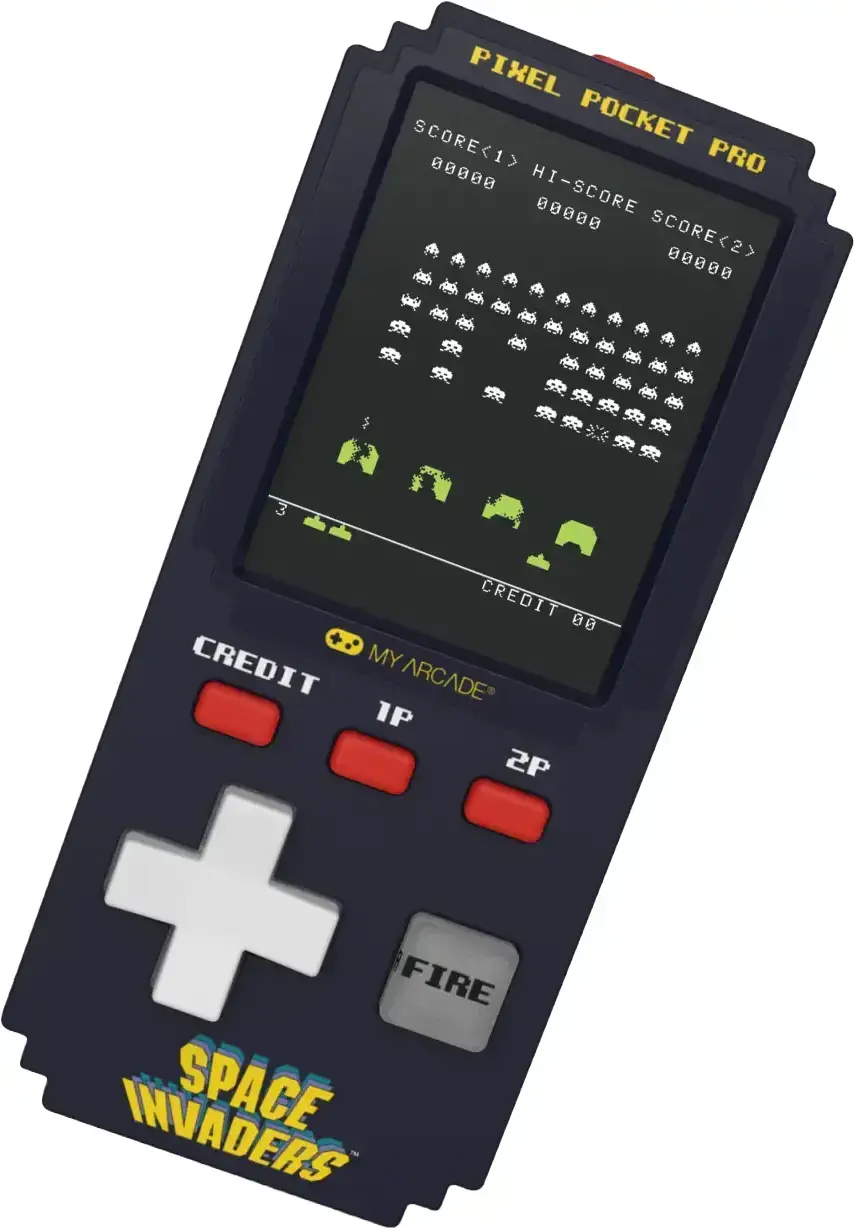 Kapesní herní konzole My Arcade Space Invaders Pixel Pocket Pro uni