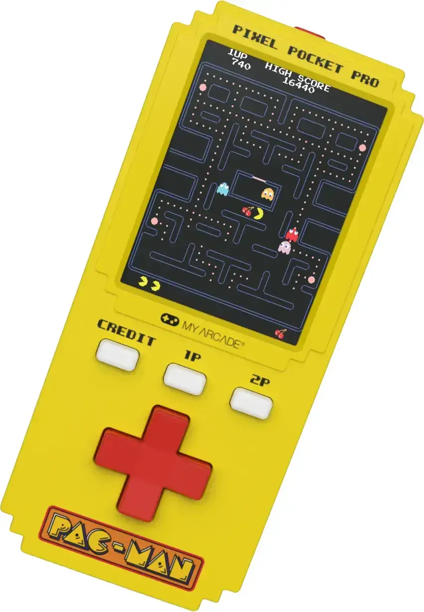 Kapesní herní konzole My Arcade Pac-Man Pixel Pocket Pro uni