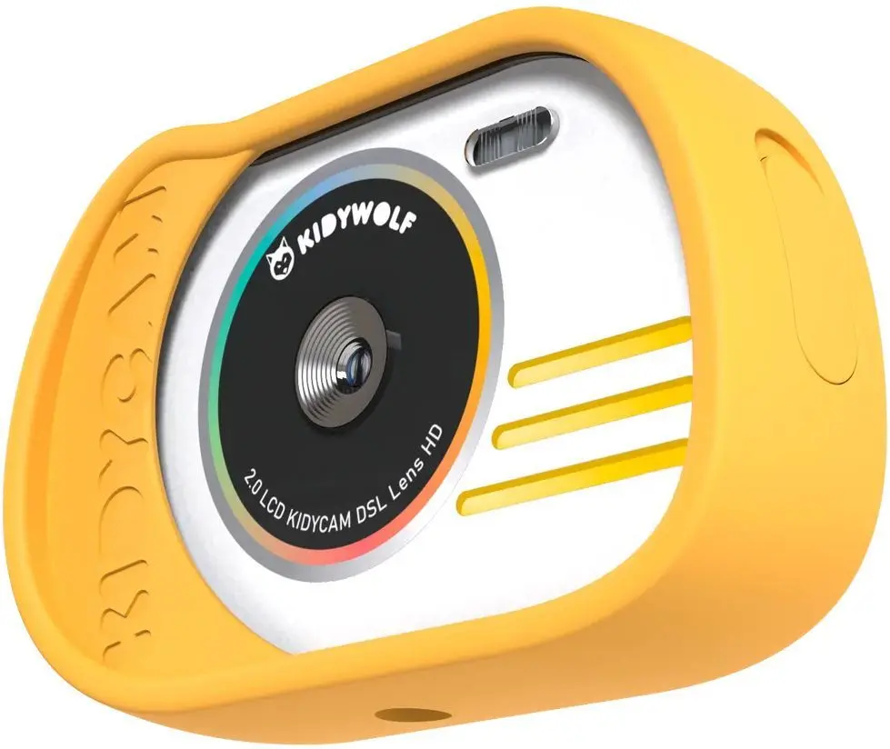 Dětský vodotěsný fotoaparát Kidywolf Kidycam Pro - Yellow uni