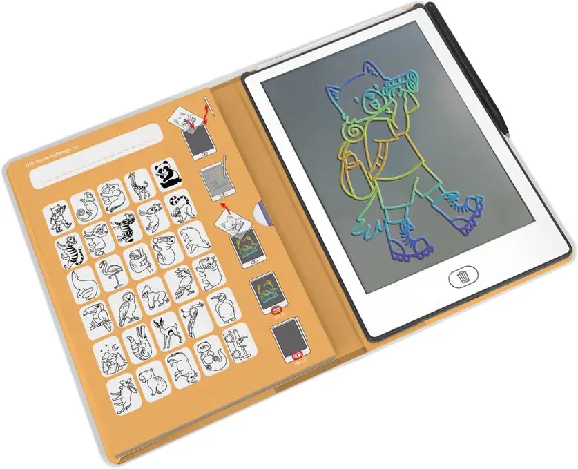 KIDYWOLF Kreslicí tablet Kidydraw mini Kidywolf - Animals