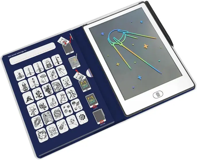 KIDYWOLF Kreslicí tablet Kidydraw mini Kidywolf - Galaxy